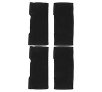 HOMSFOU Reusable Sponge and Cloth Material 4pcs Hard Hat Sweatband Replacement with Hook-and-loop Closure for Sweat Absorption and Comfort, Suitable for Construction and Heavy Labor