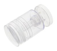 HOMSFOU Rotatable Nail Art Stamper for French Manicure with Adjustable Silicone Stamp, Plastic Material, Safe to Use, for Home Use and Salon Nail Decorating Tools