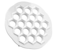 HOMSFOU Russian Style Ravioli Maker 19-Hole Dumpling Mold Dumpling Press Kitchen Gadget Household Reusable Dough Tool for Quick Dumpling Making