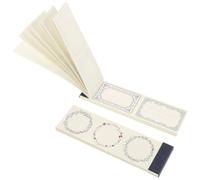 HOMSFOU Schedule Handbook Agenda Notepad 2pcs Beige Paper Personal Writing Notebooks for Home Use and Office Staff Boss