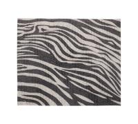 HOMSFOU Self-Adhesive Rhinestone Cloth Stickers for Garments and Handbags, Easy Application Zebra-Stripe Applique Patch with Glitter Design, for Party Decor and Crafts, 24x20cm