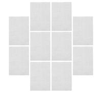 HOMSFOU Self-adhesive Window Screen Repair Kit with 10 Fiberglass and Pet Mesh Patches for Repairing Holes in Window Screens and Door Curtains