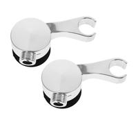 HOMSFOU Shampoo Bowl Sprayer Head Holder 2pcs for Salon Shampoo Beds, Hose Adapter Bracket with Prevents Connection Loosening, Easy Installation