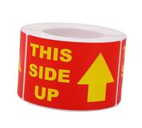 HOMSFOU Shipping Care Stickers Packaging Warning Labels for Moving Transportation and Logistics with Oil Resistant Surface