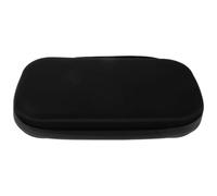 HOMSFOU Shockproof Stethoscope Carry Case with Eva Material, Mesh Pockets and Zipper Closure, Portable Storage Box for Nursing Clinical Rotations and Travel, Black Matte Texture, Protects