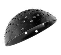 HOMSFOU Silicone Hair Volume Pad Black Invisible Hair Styling Bump Accessory for Women Fringe and Crown Shaping and Styling