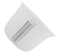 HOMSFOU Silicone Measuring Cup for Resin and Epoxy Large Volume Mixing Cup with Clear Measurement Marks Reusable Soft Silicone for Casting Jewelry DIY Crafts