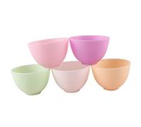 HOMSFOU Silicone Mini Bowls - Small Purple Anti-Drop Bowls for Home Prep, Dipping Sauce, Seasoning & More
