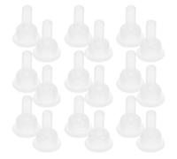 HOMSFOU Silicone Nipples Protecting Delicate Mouth and Reducing Swallowing Injuries 50pcs Soft and Sturdy Animal Milk Bottle Pacifiers Pet Feeding for Kittens and Chinchillas for Nursing