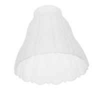HOMSFOU Small Glass Ceiling Lamp Shade Replacement for Pendant Light Modern Decorative Hanging Lampshade with Frosted Finish Sturdy Glass Cover for Chandelier and Wall Fixtures Elegant