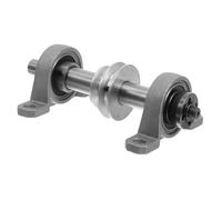 HOMSFOU Spindle Bearing Seat with Pulley for Bench Saw Lathe Chuck DIY Cutting Machine Drill Accessories Woodworking Power Tool Replacement Parts