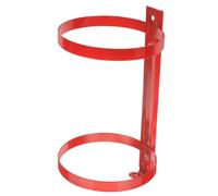 HOMSFOU Stainless Steel Fire Extinguisher Wall Bracket Mounting Rack for Extinguishers Hanger with Screws Included Convenient and Practical Safety Wall Hook