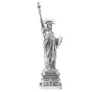 HOMSFOU Statue of Liberty Ornaments - Unique Desktop Decoration for Home and Office Chic Goddess Statue Resin Sculpture for New York Lovers