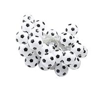 HOMSFOU String Sports Bedroom Decor for Boys Window Fairy Lights Football Room Decor for Boys Bedroom Soccer Decor for Boys Room Wire Lights Garden Outdoor Flashing Lights