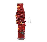 HOMSFOU Stylish Leopard Print Watchband Strap for Watch Elastic Design for Comfort Wristband for Everyday Wear