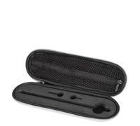 HOMSFOU Stylus Pen Storage Case for Pencil Generations White Protective Carrying Case with Mesh Pocket and Removable Sponge Secure Pen and Charging Cable Organizer