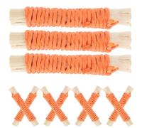 HOMSFOU Sweet Bamboo Chew to Sharpen and Clean Teeth Rotating Ladder Design 20pcs Reduce Loneliness for Hamsters and Squirrels for When You Are Going