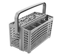 HOMSFOU Tableware Basket Drying for Dishes Rack Dishwasher Holder Large Silverware Cutlery Drainer Chopsticks Storage Basket Utensil Basket Plastic