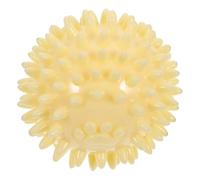 HOMSFOU Teeth Cleaning Ring for Dog Tpr Material Chewable Ball Thorns for Puppy Training and Interactive Play Dog Toy Accessory for Daily Use