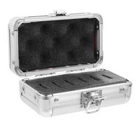 HOMSFOU Telescope Filter Storage Box Aluminum Design Padding and Protective Features for Safe Filter Organization and Easy Access during Astronomical Observations