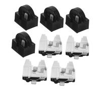 HOMSFOU Thermal Overload Protector Refrigerator Starter Relay with Ptc for Compressor Protection Automatic Overheat Cut-off Reliable Overload Safety Compatible with Mini Fridges Chest