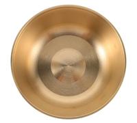 HOMSFOU Tibetan Copper Water Offering Bowl 9cm - Decorative Multi-Function Buddhism Cup for Home and Desktop Use, Wear-Resistant Metal Supply