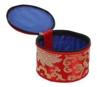 HOMSFOU Tibetan Singing Bowl Carrying Case with Delicate Pattern Design Chic and Beautiful Appearance for Meditation and Sound Healing Sessions Random Random Color