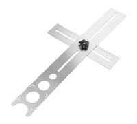 HOMSFOU Tile Hole Locator Tile Punching Hole Locator Multi-Angle Adjustment and Universal Fit for Ceramic Marble Glass Drilling Tools for Tiling Accessories Home Improvement Projects