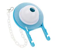 HOMSFOU Toilet Tank Flapper Replacement Durable Plastic Toilet Float Valve for Easy Installation Compatibility for Residential and Commercial Use Aging Resistant Design