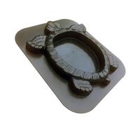 HOMSFOU Tortoise Shape Plastic Floor Mold for Garden Path Paving and Pavement Making, Sturdy Outdoor Cement Tile Mold with Unique Artistic Design, for Parks and Courtyards