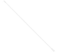 HOMSFOU Transparent Vertical Blind Wand with Hook 24 Inch Replacement Curtain Pull Rod Accessory for Window Blinds