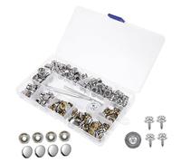 HOMSFOU Turnbuckle Canvas Snaps Fasteners and Screw Four-Way Fastener for Boat Cover Setting Tool