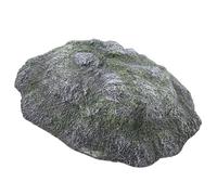 HOMSFOU Turtle Floating Basking Platform with Climbing Ramp, Tortoise Rock Resting Dock and Reptile Hideout Floating Island for Aquarium Terrarium Habitat