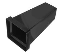 HOMSFOU Umbrella Stand with Moisture Holding Feature Simple and Creative Design Black Plastic and Useful Space the Bottom, for Storing Folding Umbrellas in Corners and Hallways