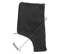 HOMSFOU Universal Black Dust Collection Bag with Wire Stand for 255mm Circular, Cutting Machine Dust Bag Accessory for Efficient Sawdust Collection and Debris Vacuum Compatible with Power