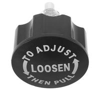 HOMSFOU Universal Pull Pin Spring Knob for Exercise Bikes with Precise Positioning and Comfortable Grip Iron Ball-shaped M16x22 Fitness Device Replacement Part for Home Gym Equipment