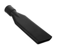 HOMSFOU Universal Vacuum Cleaner Attachment Crevice Tool with Flat Slant Nozzle, Easy Installation Plastic Accessory for Home Cleaning and Vacuuming, Compatible with Dryer Vent and Vacuum
