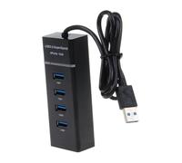 HOMSFOU USB Hub Expansion Transfer Port Multifunction Portable Data Hub for Computer Laptop USB Charging and Adaptors Multi for Home Office Use