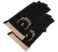 HOMSFOU UV Protection Manicure Gloves Fingerless Nail UV Gloves for Nail Art Protecting Hands for Manicures