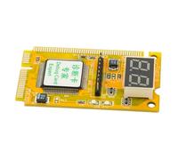 HOMSFOU Versatile Orange Motherboard Testing Card for Precise Identifying Motherboard Problems and Testing Issues with Electronic Components for Professional Technicians and DIY