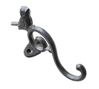 HOMSFOU Vintage Cast Iron Bird Wall Hook Hanger for Coats and Bags | Antique Black Coated Finish, Rustic Farmhouse Style, Easy Wall Mounting for Bedroom or Shed