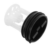 HOMSFOU Washing Machine Drain Cover Seal Adapter Plastic Drain Hose Seal Filter for Washing Machine Accessories Compatible Standard Washers Multi-hole Design