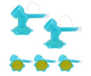 HOMSFOU Watering Nozzle for Greenhouse and Balcony Yard Cooling 5pcs Creative Plastic Design, Practical and Water Saving Gardening Sprinkler Nozzle for Plants and Flowers