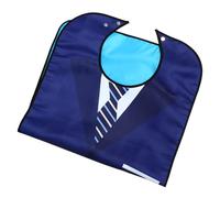 HOMSFOU Waterproof Adult Bib Large Reusable Clothing Protector with Snap Closure for Mealtime and Messy Activities Washable Aid Apron for Elderly and Patients