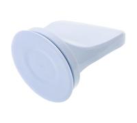 HOMSFOU White Non-Slip Foot Pedal with Strong Suction Cups, Punch-Free Installation, Made of Sturdy Pp Material, for Shower and Travel Use, Suitable the Weak and Pregnant Women