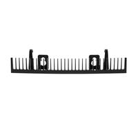 HOMSFOU Wig Display Rack Real Human Hair Stand Wall Mount Braiding Organizer for Salon Multiple Wigs