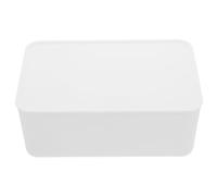 HOMSFOU Wipes Storage Box with Lid Refillable Plastic Wipe Dispenser Case for Kitchen and Travel Easy Clean Moisture Container