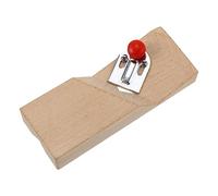 HOMSFOU Wood Chamfer Plane Tool Manual Trimming Planer for Precision Woodworking Comfortable Handle for Easy Control Compact Design for DIY Crafting and Edge Rounding