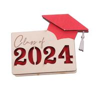 HOMSFOU Wood Graduation Card Holder Foldable Portable Wooden Cards Organizer for Graduates Elegant Design for Business Personal Use Versatile