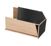 HOMSFOU Wooden Bat Shelter outside Use Lightweight and Easy to Maintain Bat House Suitable for Backyard and Trees Outdoor Yard Decor